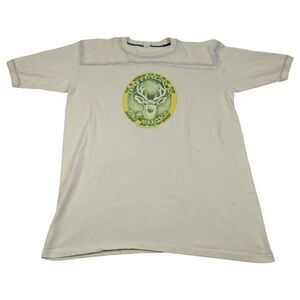 Vintage 80s Gander Mountain‎ Happiness is.. Big Bucks Deer Shirt